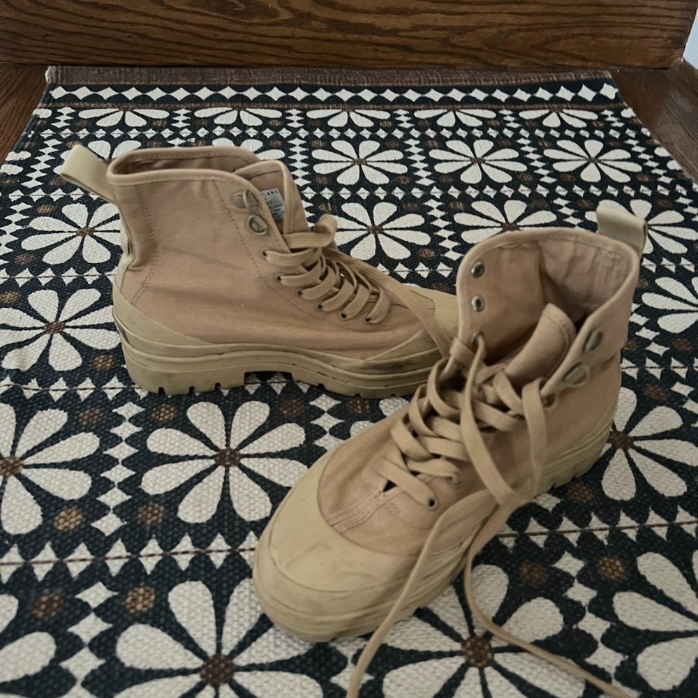 Everlane Canvas Boots